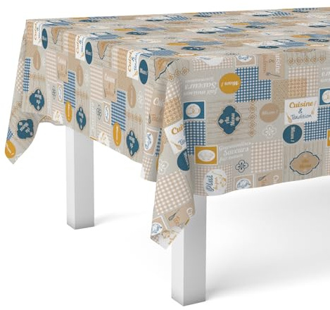 Martina Home Mantel Hule Cuisine Azul 100X140 CM
