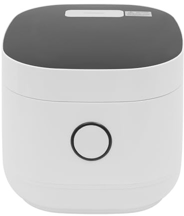 Multifunktionaler Reiskocher 5L, 24h Timer & 24h Warmhaltefunktion, Reis für bis zu 5-8 Personen ohne Anbrennen, Reiskocher mit Zuckerreduktionsfunktion, 900W, Weiß