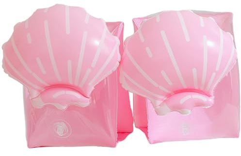 BeVistoso Salvagente per Braccio per Bambini, Salvagente Gonfiabile per Braccio Simpatico Cartone Animato, Attrezzatura per Allenamento di Nuoto per Piscina, Bambini