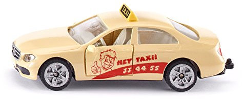 siku 1502, Taxi, Metall/Kunststoff, Cremefarben, Öffenbare Türen, Anhängerkupplung
