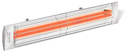 Infratech CD-4024 SS Stainless Steel 39” Dual Element Fixture 4000 Watt, 240 Volt, Stainless Steel Finish