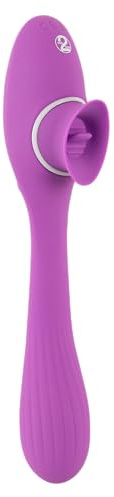 You2Toys 2 Function Licking Vibrator - stimulierender multifunktions Vibrator zur Klitoris und Vaginastimulation, sehr flexibel, 10 Vibrationsmodi