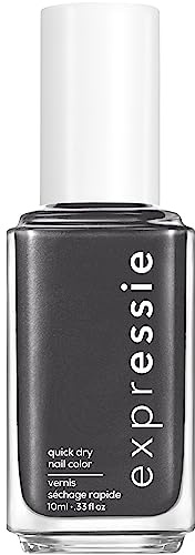 Essie Expressie Quick Drying Nail Polish No. 365 What The Tech? Grey Vegan Formula 10 ml