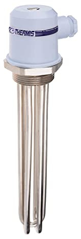 THERMIS Heizstab 4500W (230V/3x230V) G6/4 IP 54 Heizelement zum Erhitzen von Flüssigkeiten (Erhitzen von Wasser und ähnlichen Flüssigkeiten) Heizpatrone für Heizgeräte Elektrokessel