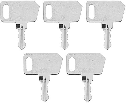 The Lord of the Tools 5 Piezas Reemplazo Llave Arranque de Encendido de 14644 Compatible con Fendt Compatible con Deutz Compatible con Hatz Llave de Interruptor de Encendido