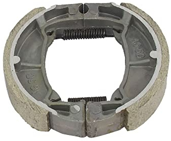 A ABSOPRO Bicicleta Freno Zapatos Almohadilla Tambor Pinza Freno Zapato Aluminio Aleación Gris