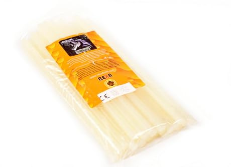 REXA Raptor, Colle (FORTE) Débosselage Carrosserie, 500g, Bâton Colle 12mm, Recharge Pistolet à Colle, Hot Glue Stick, Bâton De Colle Pour Pro, Colle Transparente Pour Pistolet, Colle DSP