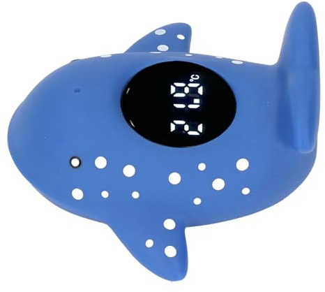 Whale Baby-Badethermometer, Hochauflösendes Digitales Wasserthermometer, Intelligent für Kleinkinder, Badewanne, Pool