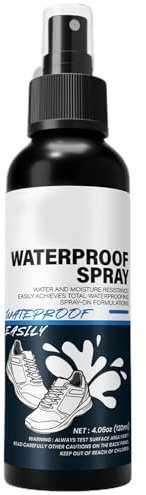 Spray impermeable para botas, spray impermeable para zapatos, 120 ml, nano protección, caza, senderismo, botas al aire libre, lluvia, suciedad, nano protección para ropa, chaquetas, sombreros,