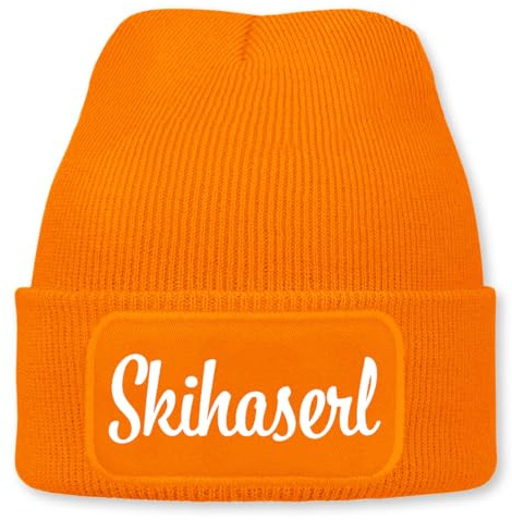 Prozente Momente Skihaserl - Beanie | Strickmütze | Wollmütze | Beanie mit Druck | lustige Sprüche | Apres-Ski | Winter