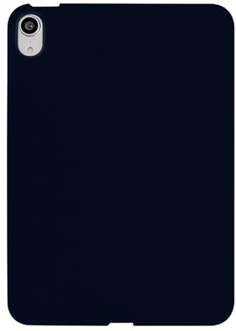 UUcovers for iPad (A16) 11th Generation 11 inch 2025 & iPad 10th Generation 10.9 inch 2022 Tablet Slim Lightweight Soft TPU Back Shockproof Cover Anti-Scratch Skin Silicone Protective Shell, Black