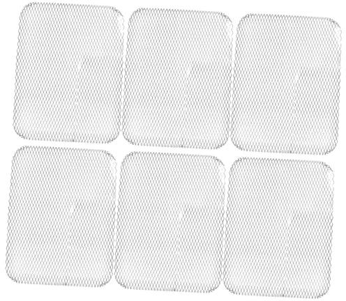 Toyvian 10stücke Einweg-grillaufsätze Aus Aluminium Rechteckige Grillmatte Einweg-grillnetz Für Outdoor-Grill Hitzebeständige Grillroste Saubere Lösung Ohne Aufwendige Reinigung
