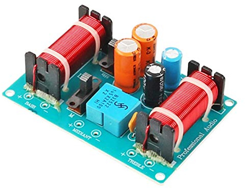 Aboiled 150W Lautsprecher Frequenzweiche 3 Wege Hoch-Niedrig 4-8 Ohm Frequenzweiche für Lautsprecher