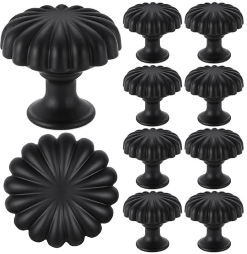 Genérico Botones De Cajón De 10 Piezas - Manija De Cocina,Manijas De Zinc Antiguas Para Armario Armario Dormitorio Baño Muebles Sala De Garaje