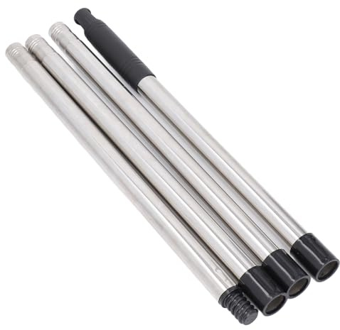 Elarvlo Gutter Cleaner Pole Aluminum Alloy Stretchable 2ft‑8.2ft with Universal Threaded Interface for Home and Workshop