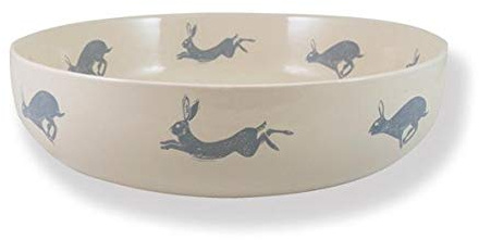 English Tableware Company Artisan Hare Serving Bowl, 25.5 cm x 6 cm Size