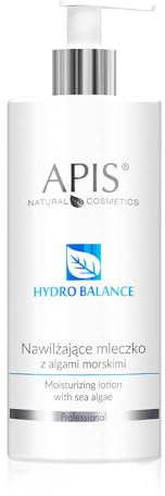 APIS Hydro Balance Hydrierende Gesichtsmilch mit Meeresalgen, Aloe-Vera und Avocado | Intensive und dauerhafte Hydration |500 ml