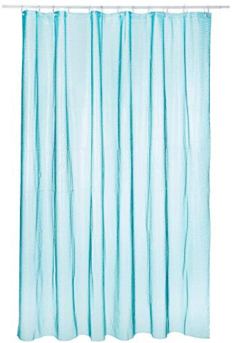 Spirella Vorhang Kunststoff Eiskönigin TÜRKIS 180X200 1209246, weiß, Estandar