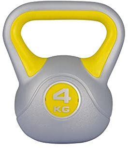 Cfty Kettlebell 2kg 3kg 4kg 6kg 8kg 10kg Home Sports Fitnessgeräte Männliche Gewichtheben Stärke Trainingsformung (Rosa Blau Gelb Lila Orange grün)(4kg)