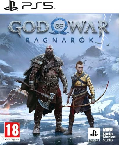 Sony, God Of War Ragnarök PS5, Jeu d'Action-Aventure, Édition Standard, Version Physique avec CD, En Français, 1 joueur, PEGI 18, Pour PlayStation 5