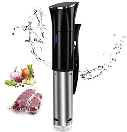 Cuiseur sous Vide, Circulateur à Immersion Thermique, Pod sous Vide 1800W 110-240V, Minuterie Numérique de Température Précise, Ultra-Silencieux, Noir