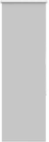 vidaXL Estor Enrollable Opaco Gris Claro 55x150 cm Tela Ancho 55,7 cm, Estor día y Noche, Estor de Cocina, Estor Opaco Enrollable, Estor Opaco