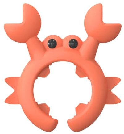 Scaffale per utensile-silicone Scaffale spatola, scaffale del cucchiaio di zuppa con protezione del trabocco per la stufa da cucina per la casa, scaffale di utensili in silicone a di granchio |