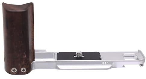 Piastra Di Adattamento A Forma L Per X-E5 | Forniture Leggere Con Impugnatura Di Legno | Piastra In Metallo Solido,Per Attività All'aperto, Viaggi, Escursionismo, Camminate, Guida, Nuoto