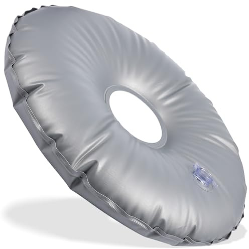 VALICLUD Base Lestée pour Parasol de Plage Paquet D’Injection D’Eau en PVC Léger Pliable Stable et Résistant Vent Accessoire Pratique pour Support Parasol et Drapeau de Plage