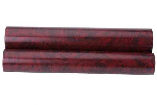 Auto Innenraumfolie, Yctze Selbstklebende Holzmaserung Strukturierte Autoinnenfolie Panel Wrap Aufkleber Vintage Stil(W1305 Vogelperspektive) für wurzelholz folie,autofolie innen holz für wurzelholz f