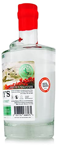 Tommy's Misty Isle Gin 0,7 l - 45% Vol. - Herbe Blaubeeren, ein Hauch von Lakritz und einem Hauch von süßer Orange