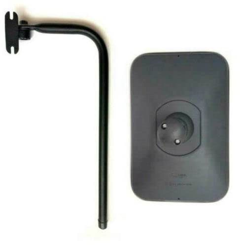 MelTruck® Außenspiegel Spiegel 305x205 ø15-28 mm Spiegelhalter Arm Traktor LKW Bagger SET