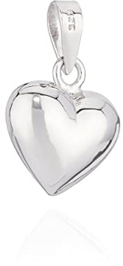 NKlaus Amulett für Damen Silber klassisches mini Herzanhänger, 1 Stück | anlaufgeschützt; Herz; 925 Silber; 925 Sterling Silber; rhodiniert; B0CQZR7G4X; B0065U4RFS; B08NZYPQ5V