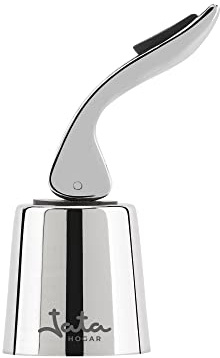 Jata HVIN2206 - Tapón Cava, apto para todo tipo de botellas de cava, De acero inoxidable, Ergonómico, Fácil y rápida limpieza, Hermético