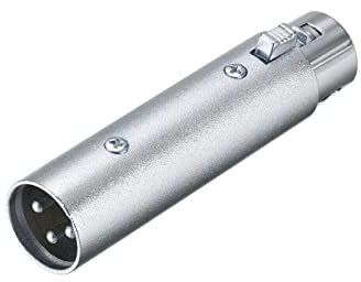 Mr. Gadget's Solutions XLR 3-Pole Female to Male Adapter, Mic Cable Adapter, Gender Changer Coupler