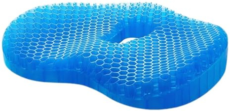 Cuscino per sedia in gel, comodo e morbido, multifunzionale, lavabile in lavatrice, ergonomico, per pesca, escursionismo, campeggio | lavatrice, ergonomico, per pesca, escursionismo, campeggio