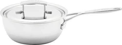 demeyere Industry 5 Konische Sauteuse mit Deckel 20 cm; 2,0Liter; 18/10 Edelstahl