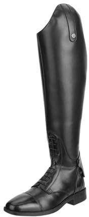 Suedwind - Stivali da equitazione Curvy AM, in pelle, per polpacci forti, taglia 38 xx/normale