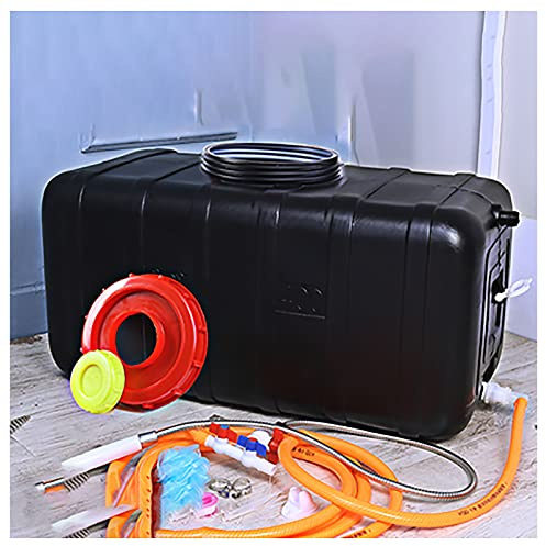 KISYHOLG Water Tank Portable Car Camping Water Tank Black 80L Home Food Grade Large Plastic T Drinking Water Container Car Portable T Domestic Drinking Water Storage T (1 80L)