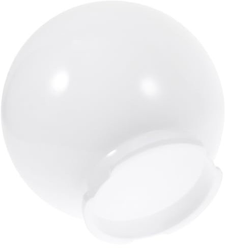 PHENOFICE Kugel Lampenschirm Aus Acryl Für Außenlichtabdeckungen Wandlampenschutz Und Lampendekor Runde Kugelförmige Abdeckung Für Lampenpfosten Im Garten