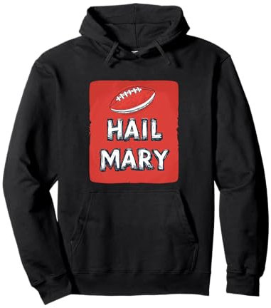 Cooles American Football Event und Hail Mary Moment Kostüm Pullover Hoodie