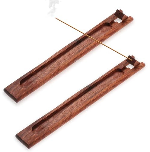2 Stück Handgefertigte Räucherstäbchen Halter, Faltbar Räucherkegel Halter Räucherstäbchenhalter Incense Holder Yoga Deko für Meditation, Schlaf & Aromatherapie