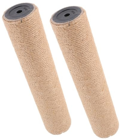 Toyvian 2piezas Accesorios para Rascadores de Gatos Rascador de Repuesto para Gatos Adultos Rascador de Sisal para Bricolaje Torre de Escalada