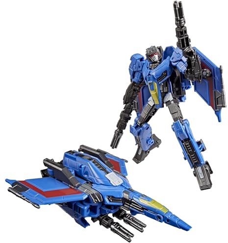 Transformers Studio Series ONE Thundercracker, Deluxe Class 13-cm Converting Action Figure, Robot Toys for Ages 8+