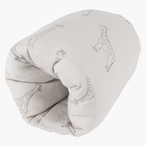 LaLoona Cuscino Allattamento Neonato da Viaggio | Mini Cuscino Morbido Appoggio per la Poppata | OEKO-TEX® STANDARD 100, Fodera: Rimovibile e Lavabile – Beige