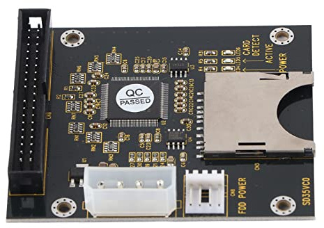 Rengue SDHC Till IDE-adapter SD Till IDE-omvandlare SD 40-stifts Hanadapter med Startbar PC-lösning för DOS Vista XP