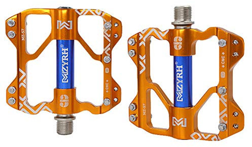 Pedale Fahrrad Fahrradpedale Rennrad Rennrad Pedale Fahrradpedal Fahrradzubehör Fahrradpedale Fahrradzubehör Fahrradzubehör Flache Pedale Gold,Free Size