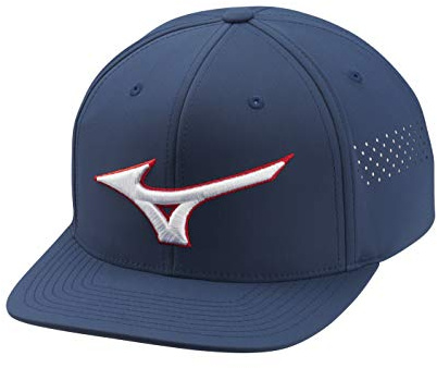Mizuno Unisex Tour Flat Snapback Golfmütze