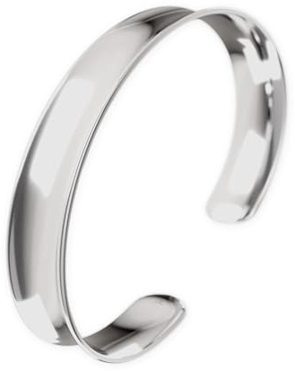 Fly Style Armreif aus 925 Sterling Silber - offen und verstellbar Silber-Armspange