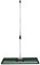 Lawn Leveller 100cm x 32cm Levelling Rake Lute Heavy Duty Lightweight Galvanised Steel Aluminium Green 1.2-1.9m Extendable Handle Easy Grip Landscaping Garden Tool Grass Soil Artificial Turf Compost